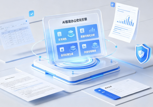 缙云县AI重构现代办公体系 智能优化引擎助力企业轻量化高效运营