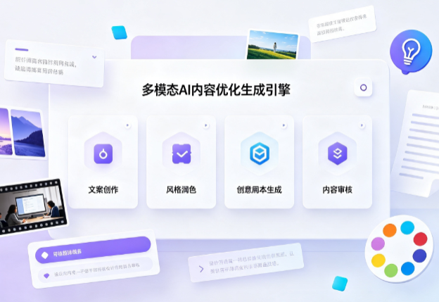缙云县AI智能内容优化创新 多模态生成技术丰富数字内容创作生态