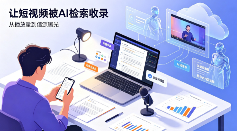 缙云县短视频创作者新必修课：吃透 GEO 优化，让抖音内容被豆包、DeepSeek、元宝智能体收录